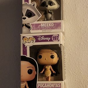 Pocahontas and Meko Funko pop